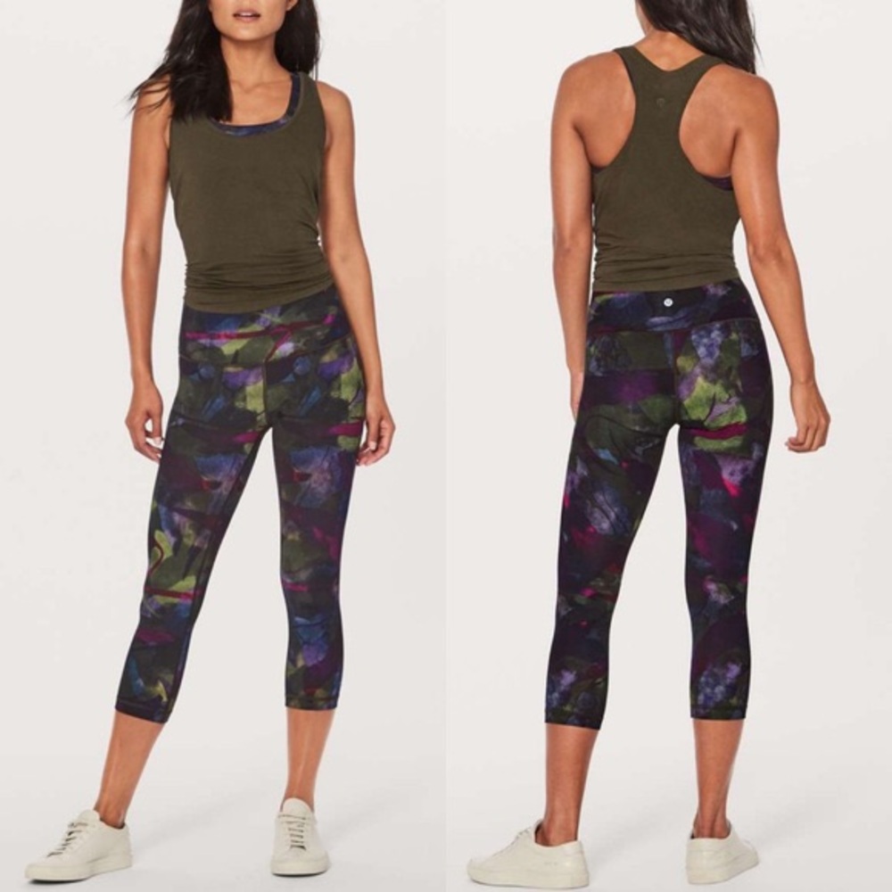 Lululemon Aura Dark Chrome Legging Size 4
